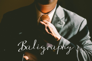 Baligraphy: An Elegant Handwritten Font for Editorial Design