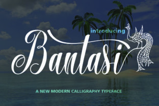 Bantasi Typeface: A Designer’s Take on Script Amp Fonts