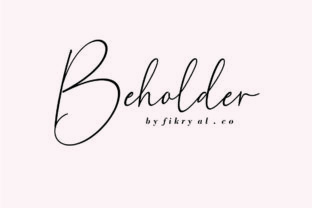 Beholder: A Handwritten Font for Modern Brands