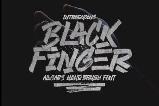Black Finger: A Handwritten Typeface for Editorial Soul