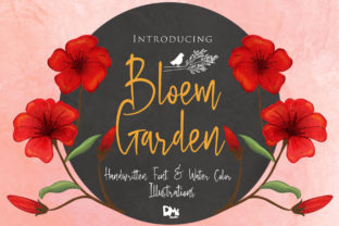 Bloem Garden: A Whimsical Handwritten Font for Web Design