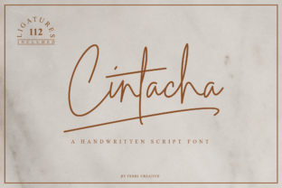 Cintacha: A Handwritten Font for Editorial Design
