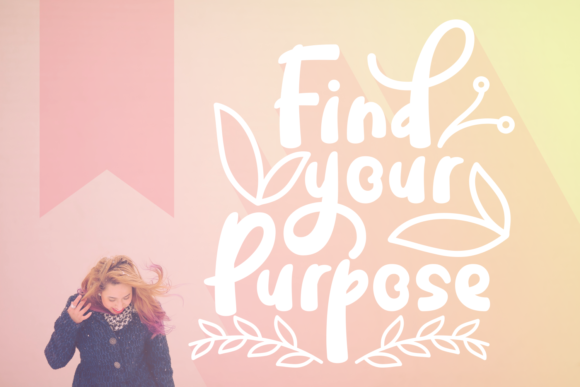 Find Your Purpose: A Handwritten Font for Makers