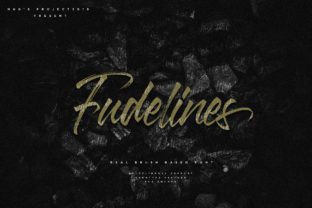 Fudeline: A Bold Handwritten Font for Crafters