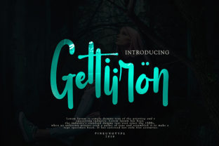 Gettiiron: A Stunning Handwritten Font for Branding