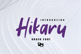 Hikaru: A Bold Handwritten Font for Web Design