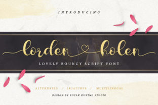 Lorden Holen Font: A Designer’s Guide to Authentic Script