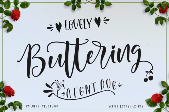 Lovely Buttering: A Handwritten Font for Branding