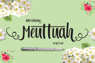 Meuttuah Font: Bold Handwritten Charm for Crafters