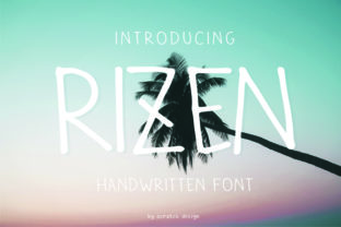 Rizen: The Cute Handwritten Font for Crafters