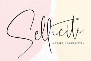 Sellicite Font: A Designer’s Take on Modern Handwritten Charm