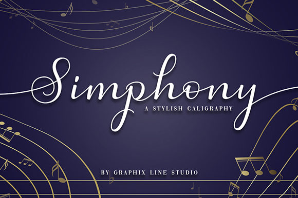 Simphony Font: A Handwritten Typeface for Bold Campaigns