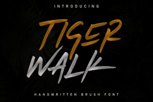 Tiger Walk Font: Bold Typography for Digital Campaigns