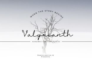 Valyrianth: A Handwritten Font for Editorial Design